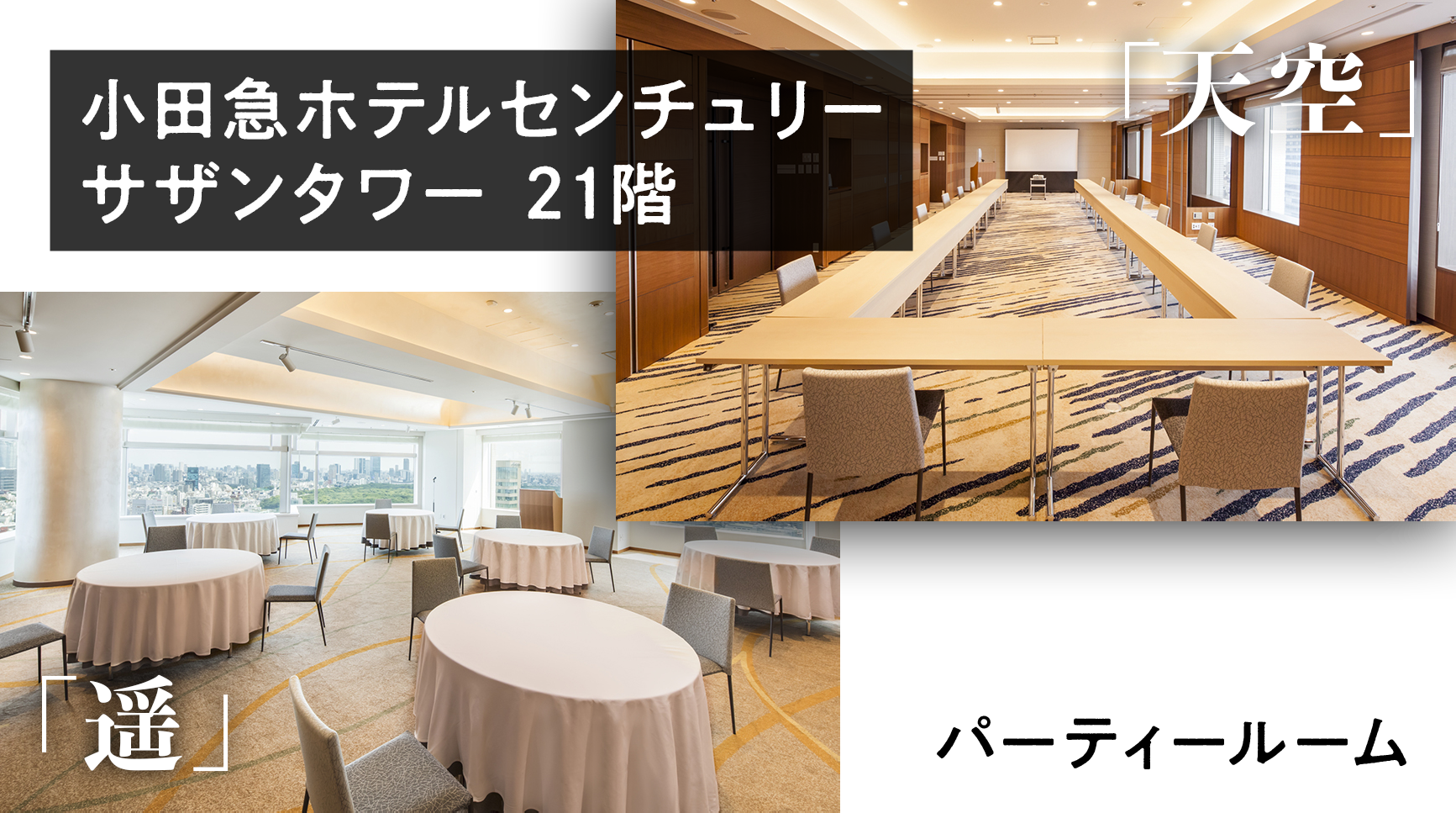 小田急ホテルセンチュリーサザンタワー 21階